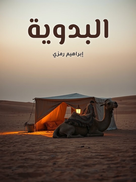 غلاف كتاب البدوية