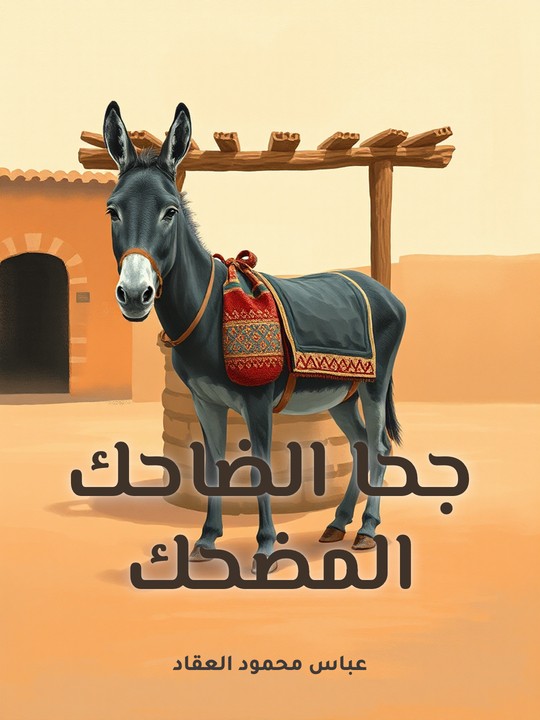 غلاف كتاب جحا الضاحك المضحك