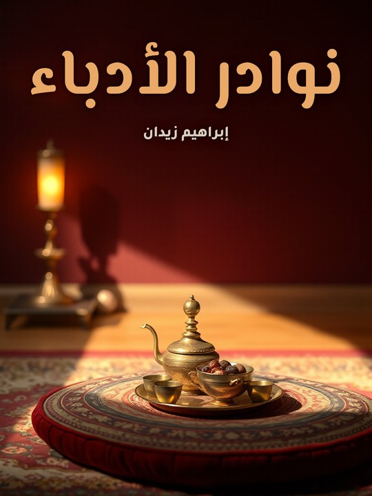 غلاف كتاب نوادر الأدباء