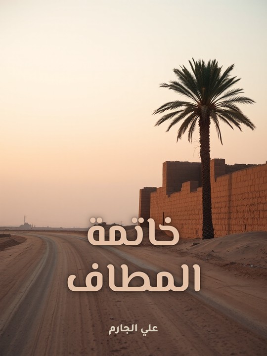 غلاف كتاب خاتمة المطاف