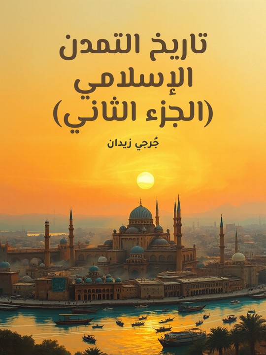 غلاف كتاب تاريخ التمدن الإسلامي (الجزء الثاني)