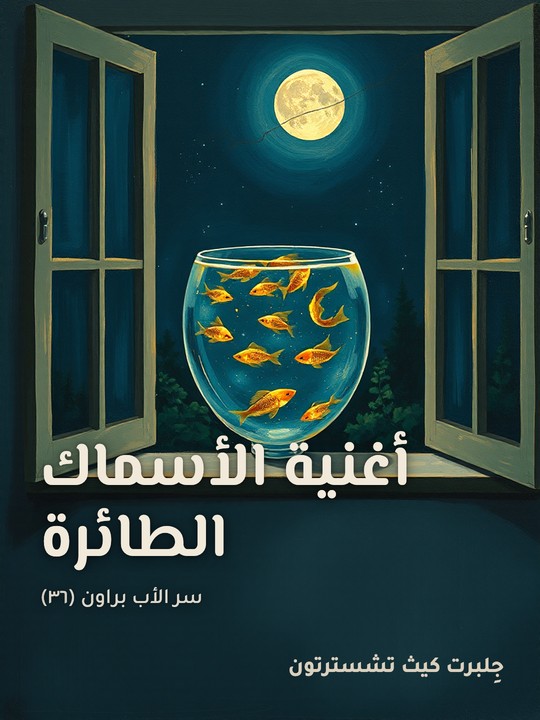 غلاف كتاب أغنية الأسماك الطائرة : سر الأب براون (٣٦)