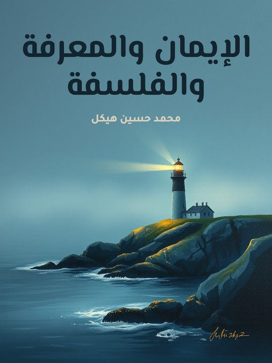 غلاف كتاب الإيمان والمعرفة والفلسفة