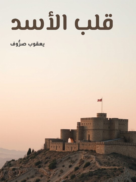 غلاف كتاب قلب الأسد