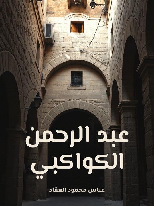غلاف كتاب عبد الرحمن الكواكبي