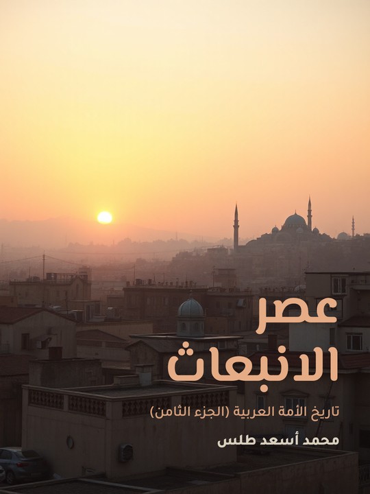 غلاف كتاب عصر الانبعاث: تاريخ الأمة العربية (الجزء الثامن)