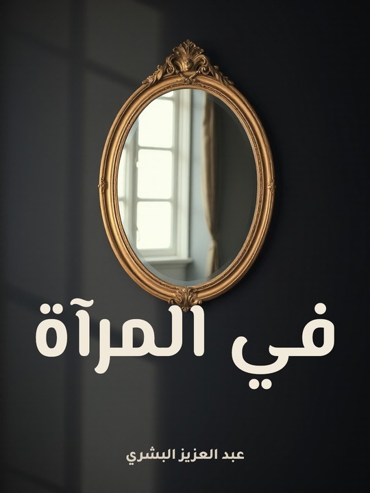 غلاف كتاب في المرآة