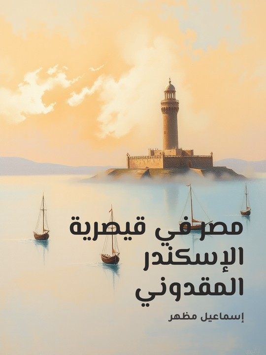 غلاف كتاب مصر في قيصرية الإسكندر المقدوني
