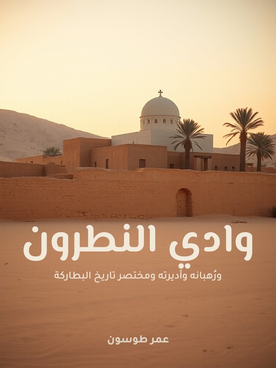 غلاف كتاب وادي النطرون: ورُهبانه وأديرته ومختصر تاريخ البطاركة