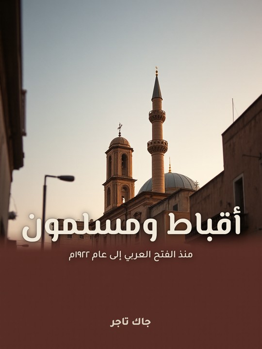 غلاف كتاب أقباط ومسلمون: منذ الفتح العربي إلى عام ١٩٢٢م