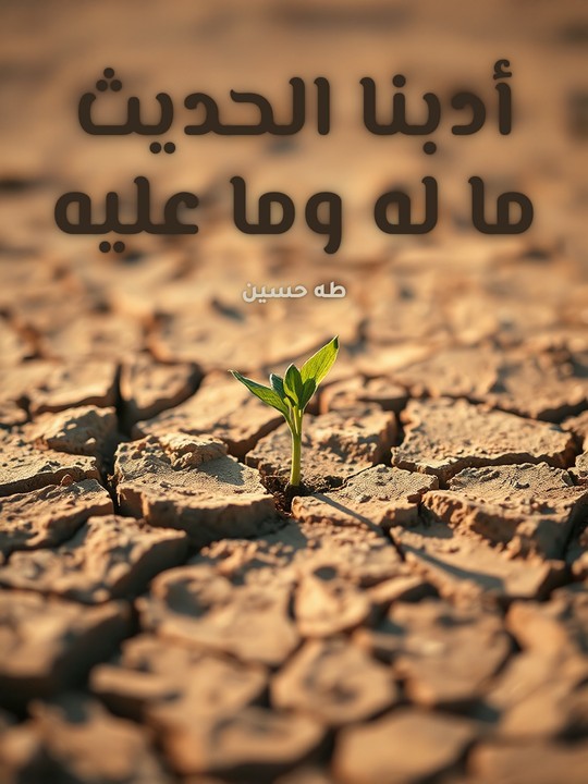 غلاف كتاب أدبنا الحديث ما له وما عليه