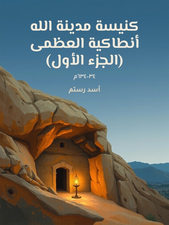 غلاف كتاب كنيسة مدينة الله أنطاكية العظمى (الجزء الأول): ٣٤–٦٣٤م