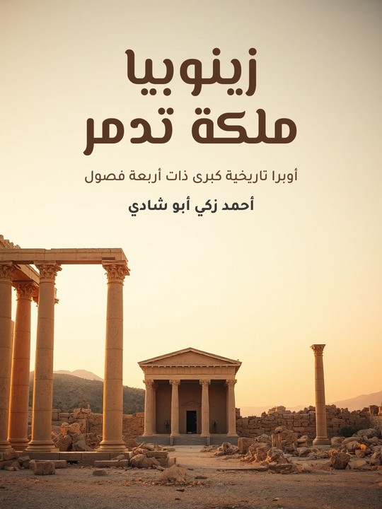 غلاف كتاب زينوبيا ملكة تدمر: أوبرا تاريخية كبرى ذات أربعة فصول