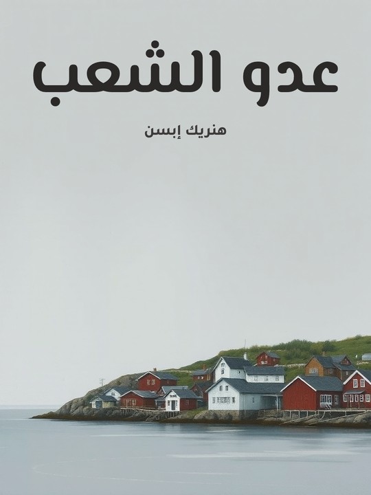 غلاف كتاب عدو الشعب