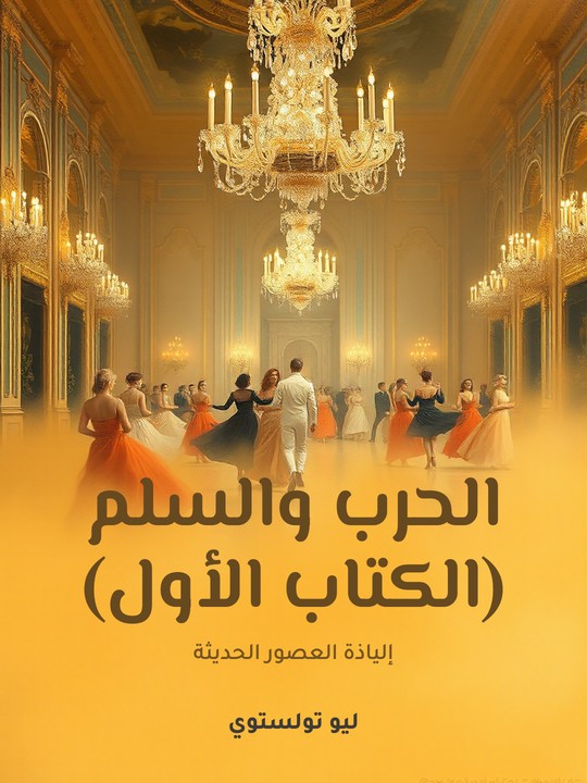 غلاف كتاب الحرب والسلم (الكتاب الأول): إلياذة العصور الحديثة