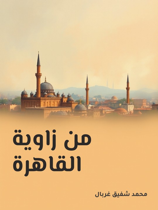 غلاف كتاب من زاوية القاهرة