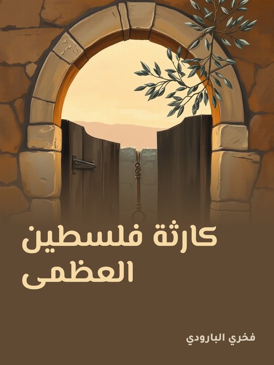 غلاف كتاب كارثة فلسطين العظمى