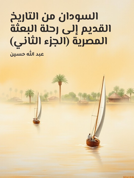 غلاف كتاب السودان من التاريخ القديم إلى رحلة البعثة المصرية (الجزء الثاني)