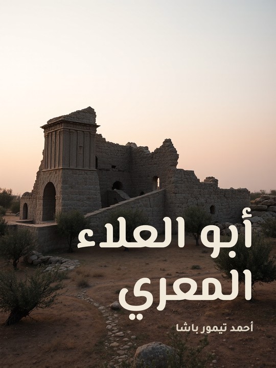 غلاف كتاب أبو العلاء المعري