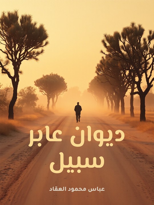 غلاف كتاب ديوان عابر سبيل