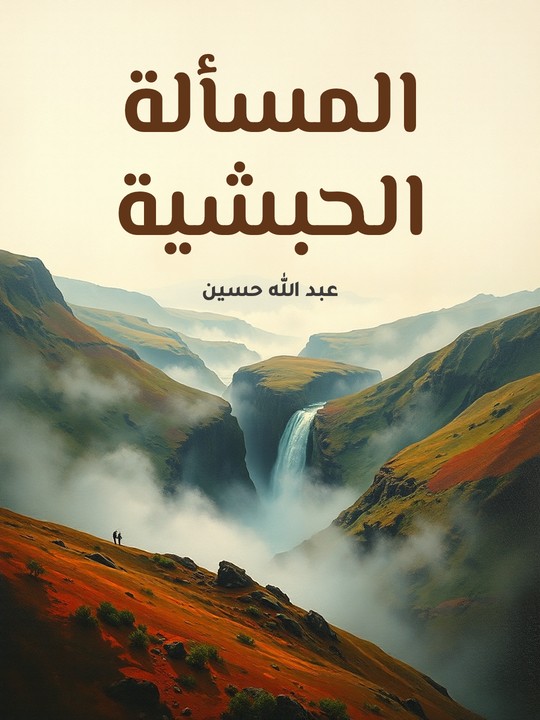 غلاف كتاب المسألة الحبشية