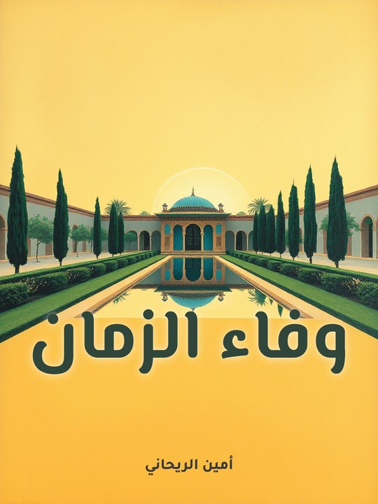 غلاف كتاب وفاء الزمان