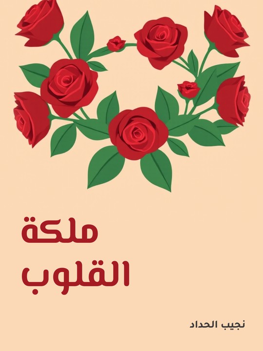 غلاف كتاب ملكة القلوب