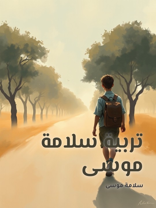 غلاف كتاب تربية سلامة موسى