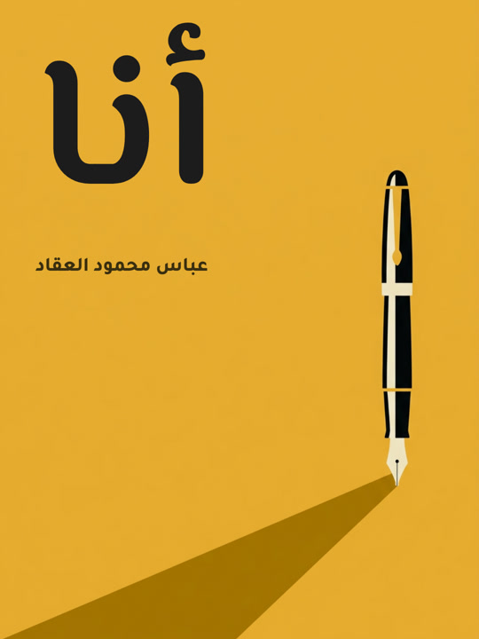 غلاف كتاب أنا