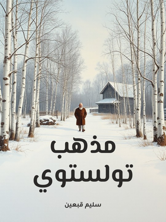 غلاف كتاب مذهب تولستوي