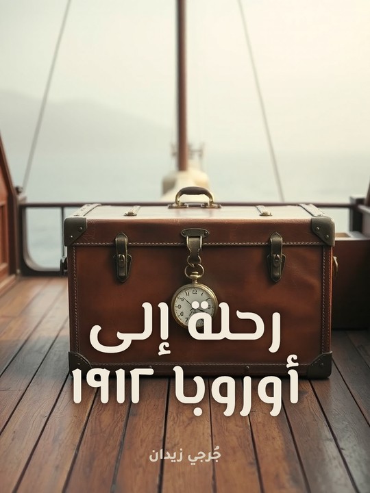 غلاف كتاب رحلة إلى أوروبا ١٩١٢‎