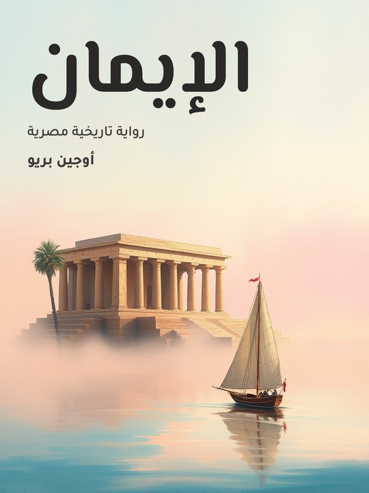 غلاف كتاب الإيمان: رواية تاريخية مصرية