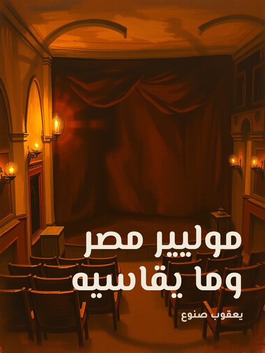 غلاف كتاب موليير مصر وما يقاسيه