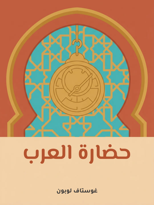 غلاف كتاب حضارة العرب