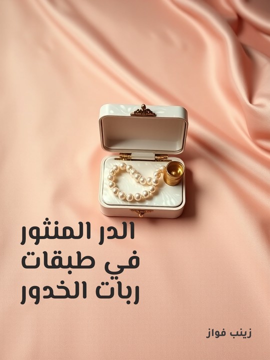 غلاف كتاب الدر المنثور في طبقات ربات الخدور