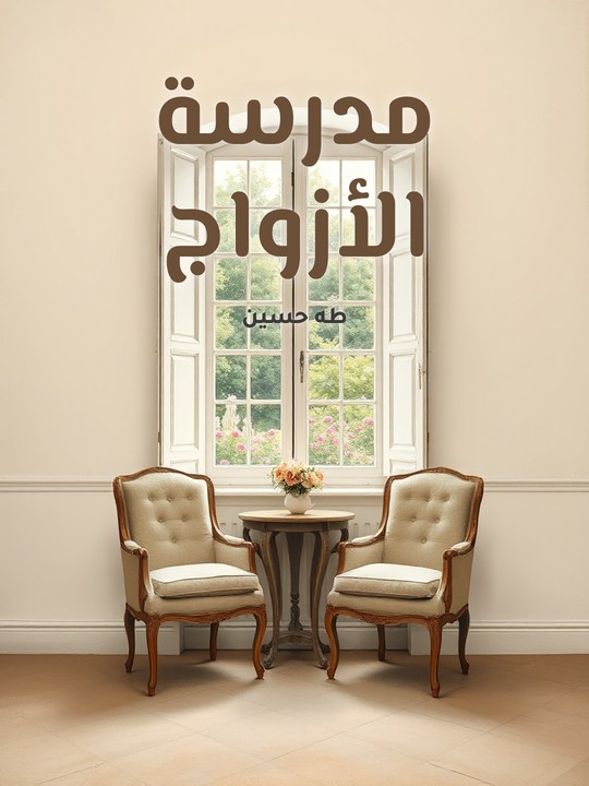 غلاف كتاب مدرسة الأزواج