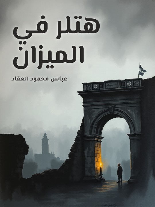 غلاف كتاب هتلر في الميزان