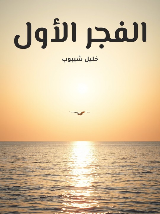 غلاف كتاب الفجر الأول
