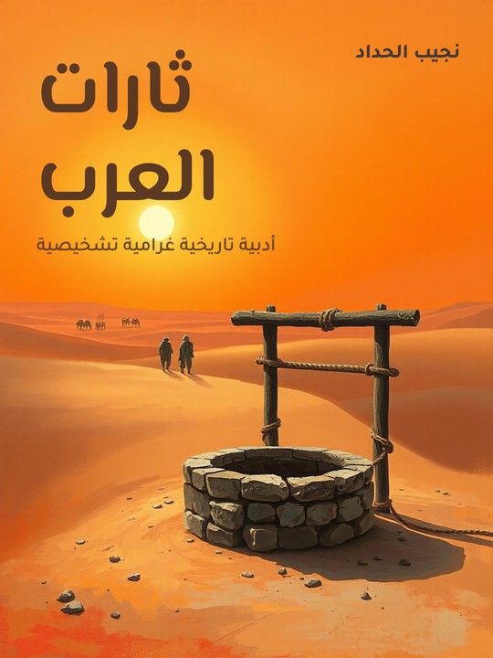 غلاف كتاب ثارات العرب: أدبية تاريخية غرامية تشخيصية