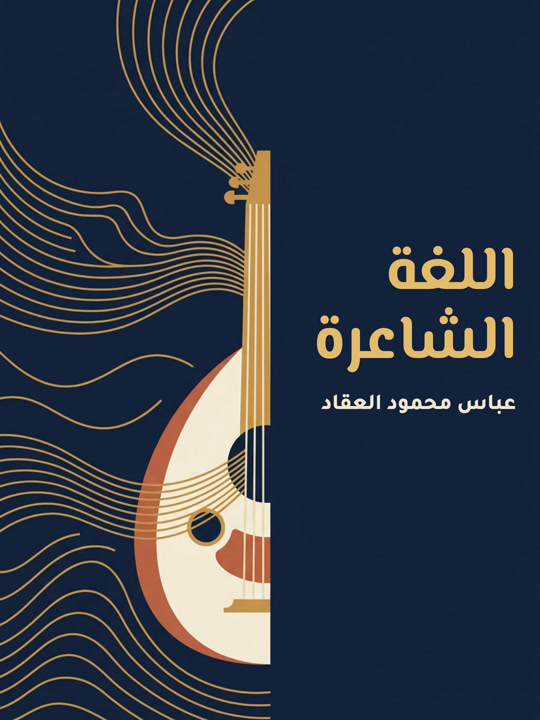 غلاف كتاب اللغة الشاعرة