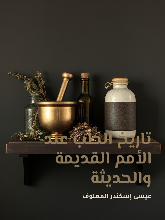 غلاف كتاب تاريخ الطب عند الأمم القديمة والحديثة