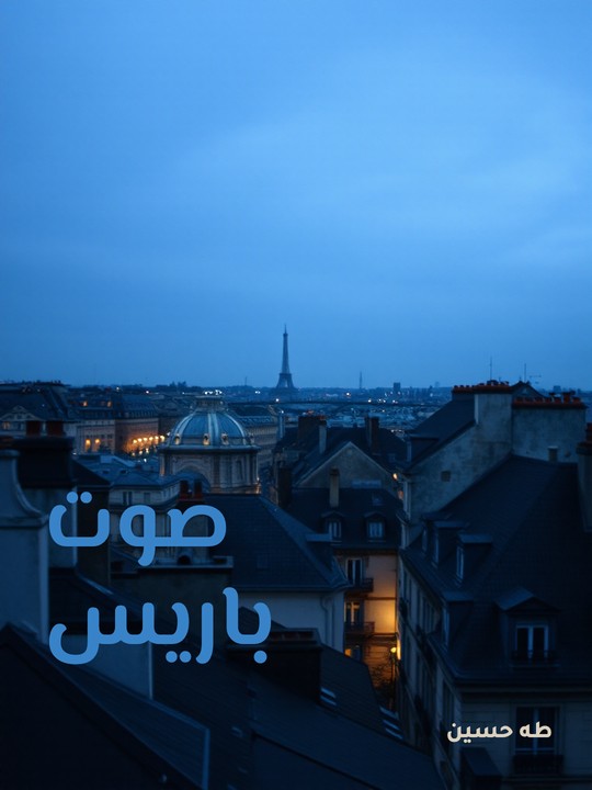غلاف كتاب صوت باريس