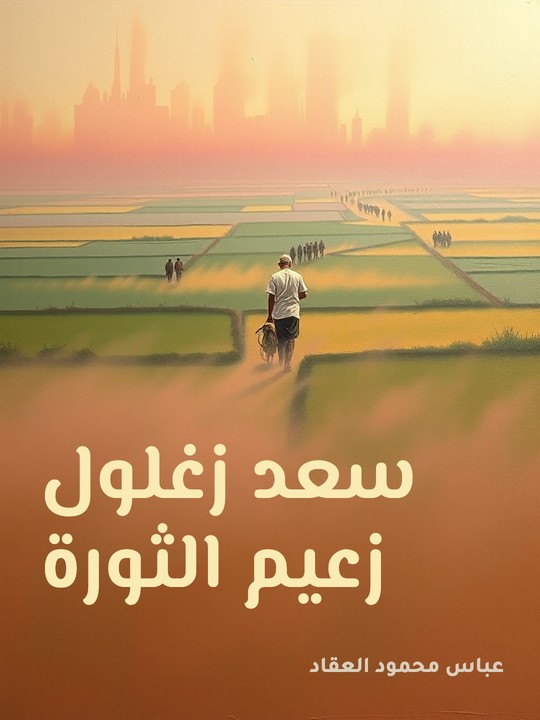 غلاف كتاب سعد زغلول زعيم الثورة