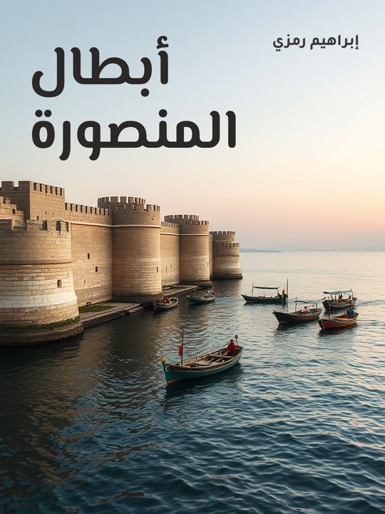 غلاف كتاب أبطال المنصورة