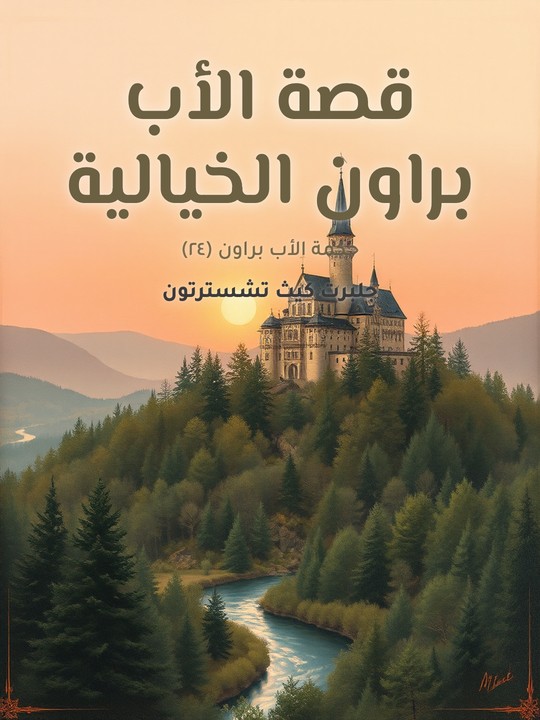 غلاف كتاب قصة الأب براون الخيالية: حكمة الأب براون (٢٤)
