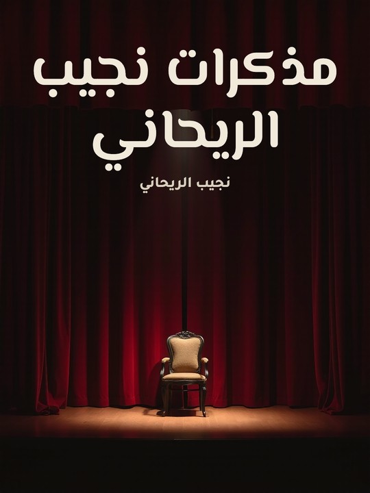 غلاف كتاب مذكرات نجيب الريحاني