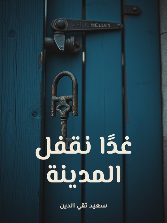 غلاف كتاب غدًا نقفل المدينة