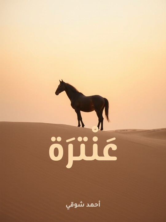 غلاف كتاب عَنْترَة