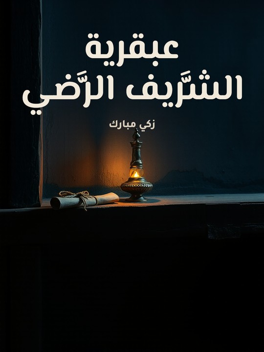 غلاف كتاب عبقرية الشَّريف الرَّضي