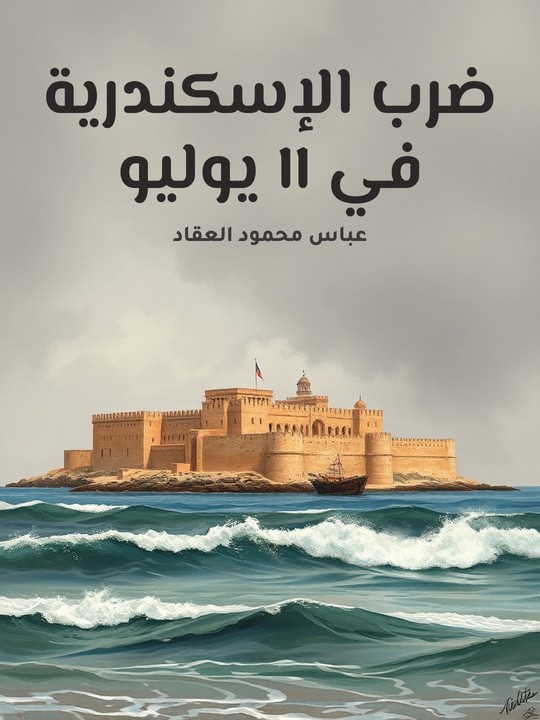 غلاف كتاب ضرب الإسكندرية  في ١١ يوليو